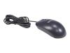 Dell - Mouse - 2 button(s) - wired - USB - black