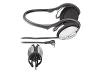 Sony MDR G72LP - Headphones ( behind-the-neck ) - black, metallic grey