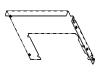 Chenbro - System cabinet PSU bracket