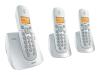 Philips CD2403S - Cordless phone w/ call waiting caller ID - DECT\GAP + 2 additional handset(s)