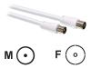 Philips SWV2518W - RF cable - IEC connector (M) - IEC connector (F) - 4.5 m - coaxial