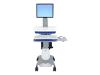 Ergotron StyleView Cart LCD without Power System - Cart for flat panel / keyboard / CPU