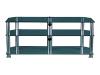 Multibrackets M TV Table 1200x450x500 - Stand for TV - aluminium, glass - black, aluminium