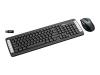 Trust Wireless Laser Deskset DS-4400D BE - Keyboard - wireless - RF - mouse - USB wireless receiver - Belgium