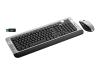 Trust Wireless Optical MediaPlayer Deskset DS-3700R BE - Keyboard - wireless - RF - mouse - USB wireless receiver - Belgium