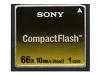 Sony - Flash memory card - 1 GB - 66x - CompactFlash Card