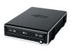 LG GSA E40L Super-Multi - Disk drive - DVDRW (R DL) / DVD-RAM - 18x/18x/12x - Hi-Speed USB - external - black - LightScribe