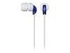 Sony MDR EX32LP - Headphones ( in-ear ear-bud ) - blue