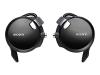 Sony MDR Q68LW - Headphones ( clip-on ) - black