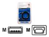 Philips MP3Gear SJM2103H - USB cable - 4 PIN USB Type A (M) - mini-USB Type B (M) - 1.8 m