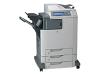 HP Color LaserJet CM4730fsk MFP - Multifunction ( fax / copier / printer / scanner ) - colour - laser - copying (up to): 30 ppm (mono) / 30 ppm (colour) - printing (up to): 30 ppm (mono) / 30 ppm (colour) - 1600 sheets - 33.6 Kbps - parallel, Hi-Speed USB, 10/100 Base-TX