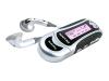 Packard Bell AudioKey - Digital player - flash 1 GB - WMA, MP3 - black, silver