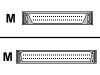 Fujitsu - SCSI external cable - HD-50 (M) - HD-68 (M) - 12 m
