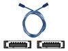 Akasa - Serial ATA external cable - Serial ATA 150/300 - 7 pin external Serial ATA - 7 pin external Serial ATA - 1.8 m - blue