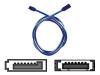Akasa - Serial ATA internal to external cable - Serial ATA 150/300 - 7 pin Serial ATA - 7 pin external Serial ATA - 1.8 m - blue