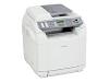 Lexmark X502n - Multifunction ( fax / copier / printer / scanner ) - colour - laser - copying (up to): 31 ppm - printing (up to): 31 ppm (mono) / 8 ppm (colour) - 250 sheets - 33.6 Kbps - Hi-Speed USB, 10/100 Base-TX