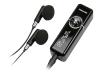 Packard Bell AudioKey Max FM - Digital player / radio - flash 1 GB - WMA, MP3 - brilliant black