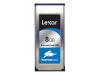Lexar ExpressCard SSD - Flash memory card - 8 GB - ExpressCard/34
