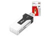 Trust EasyConnect 36-in-1 USB2 Mini Cardreader CR-1350p - Card reader - 36 in 1 - Hi-Speed USB