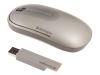 Kensington Ci70 Wireless Optical Mouse - Mouse - optical - wireless - RF - USB wireless receiver - titanium