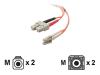 Belkin - Network cable - LC multi-mode (M) - SC multi-mode (M) - 2 m - fiber optic - 62.5 / 125 micron