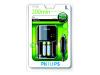 Philips Multilife SCB4360CB - Battery charger - AC / car 4xAA/AAA - included batteries: 2 x AA type NiMH 900 mAh