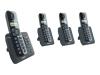 Philips SE1454B - Cordless phone w/ call waiting caller ID & answering system - DECT\GAP + 3 additional handset(s)