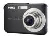 BenQ DC X725 - Digital camera - compact - 7.2 Mpix - optical zoom: 3 x - supported memory: MMC, SD, SDHC - black