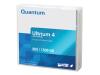 Quantum - LTO Ultrium 4 - 800 GB / 1.6 TB - bar code labeled - green - storage media