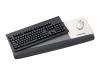 3M Tilt-Adjustable Platform for Keyboard and Mouse WR422LE - Keyboard/mouse wrist rest - black, metallic grey