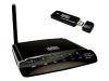 Sweex Wireless LAN Bundle 54 Mbps - Wireless router + 4-port switch - EN, Fast EN, 802.11b, 802.11g