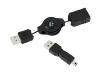 Kensington USB Power Tips for RIM Blackberry - Power cable kit - black