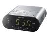Sony ICF-C218 - Clock radio - silver