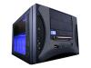 Apevia X-QPACK2 X-QPACK2-W-BK - Desktop - micro ATX - no power supply - black - USB/FireWire/Audio