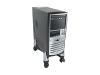 Fellowes Office Suites CPU X Stand - System cabinet tower stand - black, silver