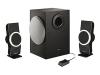 Creative Inspire M2600 - PC multimedia speaker system - 29 Watt (Total) - black, silver