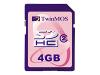 TwinMOS - Flash memory card - 4 GB - Class 2 - SDHC