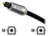 Sony POCDSE10CAE - Digital audio cable (optical) - TOSLINK (M) - TOSLINK (M) - 1 m - fiber optic - black