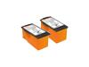 Peach Snap and Print H339 TwinPack - Print cartridge ( replaces HP 339 ) - 2 x black