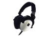 Sennheiser HD 200 - Headphones ( ear-cup ) - black, white