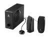 Logitech S-220 - PC multimedia speaker system - 17 Watt (Total) - black