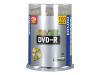 Maxell - 100 x DVD-R - 4.7 GB 16x - cakebox - storage media