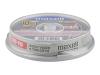 Maxell - 10 x DVD-RW - 4.7 GB 2x - spindle - storage media