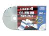Maxell - 10 x CD-RW - 700 MB ( 80min ) 4x - 10x - jewel case - storage media
