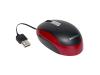 Toshiba Mini - Mouse - laser - wired - USB - red