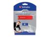 Verbatim Hi-Speed Store 'n' Go USB 2.0 Drive - USB flash drive - 8 GB - Hi-Speed USB