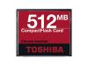 Toshiba - Flash memory card - 512 MB - CompactFlash Card