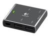 Logitech 4-Port USB Hub for Notebooks - Hub - 4 ports - Hi-Speed USB