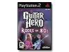 Guitar Hero Rocks the 80's - W/ Guitar - complete package - 1 user - PlayStation 2
