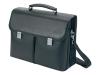 Dicota ExecutiveLeather - Notebook carrying case - black